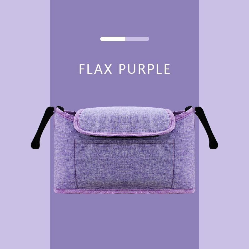 Borsa Organizer per Passeggino con Porta Bicchieri e Copertura – Accessorio Invernale Pratico per Bambini