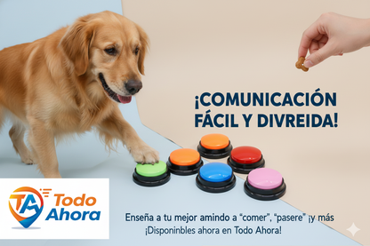 “Pulsante interattivo per cani e gatti – divertente ed educativo”