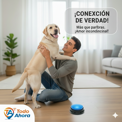 “Pulsante interattivo per cani e gatti – divertente ed educativo”