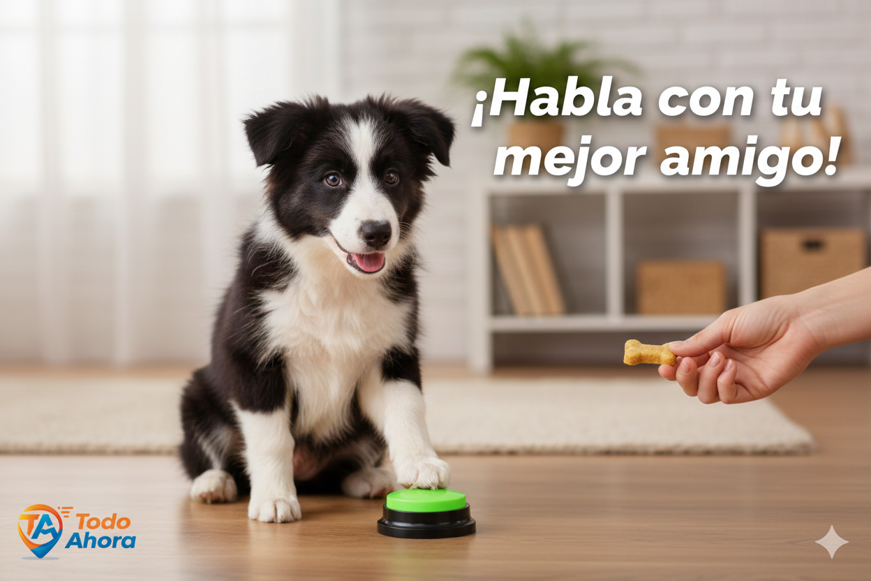 “Pulsante interattivo per cani e gatti – divertente ed educativo”