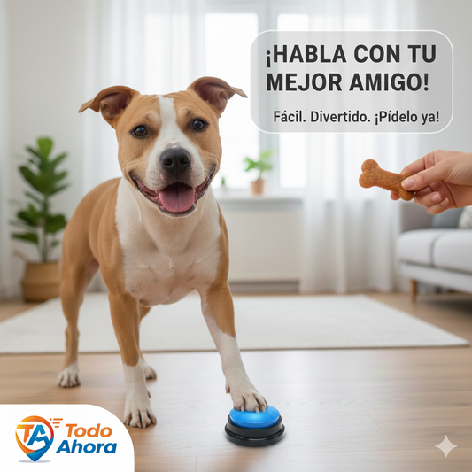 “Pulsante interattivo per cani e gatti – divertente ed educativo”